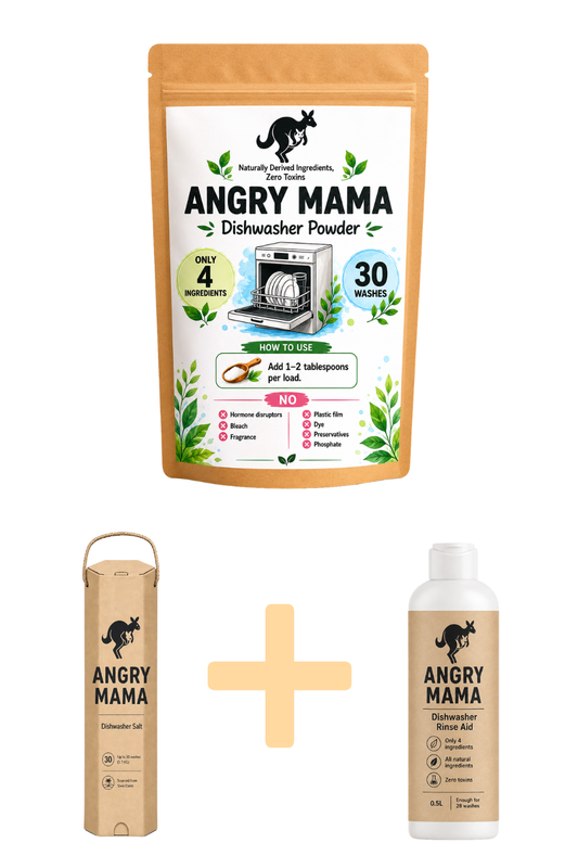 3 in 1 (Detergent Powder + Rinse Aid + Salt)